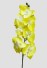 Dekoracyjne sztuczne orchidee żółty