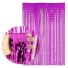 Dekoratív függöny csillogással lila