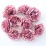 Dekoratív művirág 10 db régi rózsaszín