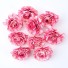 Dekoratív művirág 10 db sötét rózsaszín