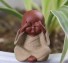 Dekoratív szobor egy baba bézs