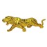 Dekoratív szobor egy tigris arany