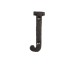Dekoratív vas betű C527 J