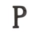 Dekoratív vas betű C527 P