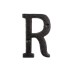 Dekoratív vas betű C527 R