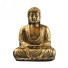 Dekorative Buddha-Statuette C516 golden