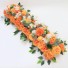 Dekoratívna umelá rastlina oranžová