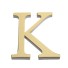 Dekoratívne akrylové písmeno K