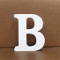 Dekoratívne drevené písmeno B