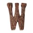 Dekoratívne drevené písmeno C475 W