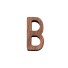 Dekoratívne drevené písmeno C510 B