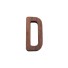 Dekoratívne drevené písmeno C510 D