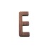 Dekoratívne drevené písmeno C510 E