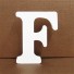 Dekoratívne drevené písmeno F