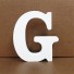 Dekoratívne drevené písmeno G