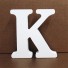 Dekoratívne drevené písmeno K