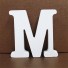 Dekoratívne drevené písmeno M