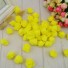 Dekoratívne penové ružičky 100 kusov J3279 žltá