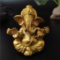 Dekoratívne soška Ganesha zlatá