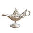 Dekorativní Aladinova lampa C489 stříbrná