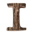 Dekorativní dřevěné písmeno C475 I