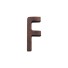 Dekorativní dřevěné písmeno C510 F