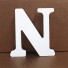 Dekorativní dřevěné písmeno N