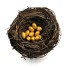 Dekorativní hnízdo s vajíčky 4
