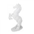 Dekorativní soška koně bílá