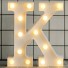 Dekorativní svítící písmena K