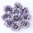 Dekorativní umělé květy 10 ks fialová