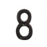 Dekorativní železná číslice 8