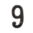 Dekorativní železná číslice 9
