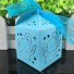 Detská darčeková krabička so slonom 10 ks svetlo modrá