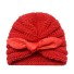 Detská háčkovaná čiapka červená