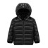 Detská páperová bunda L1967 čierna