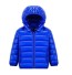 Detská páperová bunda L1967 modrá