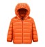 Detská páperová bunda L1967 oranžová