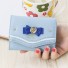 Detská peňaženka s mašľou svetlo modrá