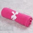 Detská pletená deka E434 tmavo ružová
