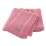 Dětská pletená deka růžová