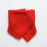 Dětská pletená pruhovaná šála J3233 červená
