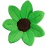 Detská podložka do vane v tvare kvety J3134 zelená