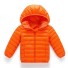 Detská prešívaná bunda J3024 oranžová
