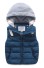 Dětská prošívaná vesta J1239 modrá
