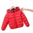 Detská zimná bunda L1842 červená