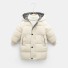 Detská zimná bunda L1849 krémová