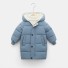 Detská zimná bunda L1849 modrá