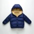 Detská zimná bunda L1864 tmavo modrá