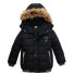 Detská zimná bunda L1911 čierna